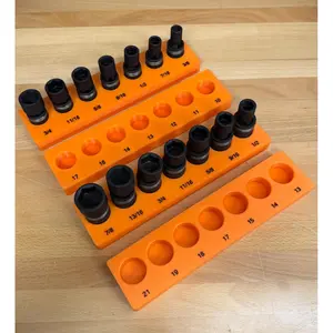 Harbor Freight Pittsburgh Swivel 3/8” + 1/2” Socket Organizer