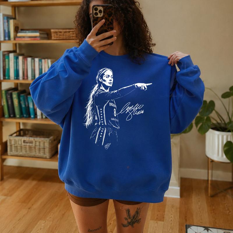 Vintage Sophie Cunningham Point Signature Basketball Sweatshirt, Retro Basketball Graphic Crewneck, Sports Fan Gift