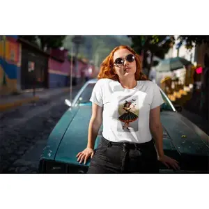 Retro & Bewitched Women's Cotton T-Shirt for Halloween