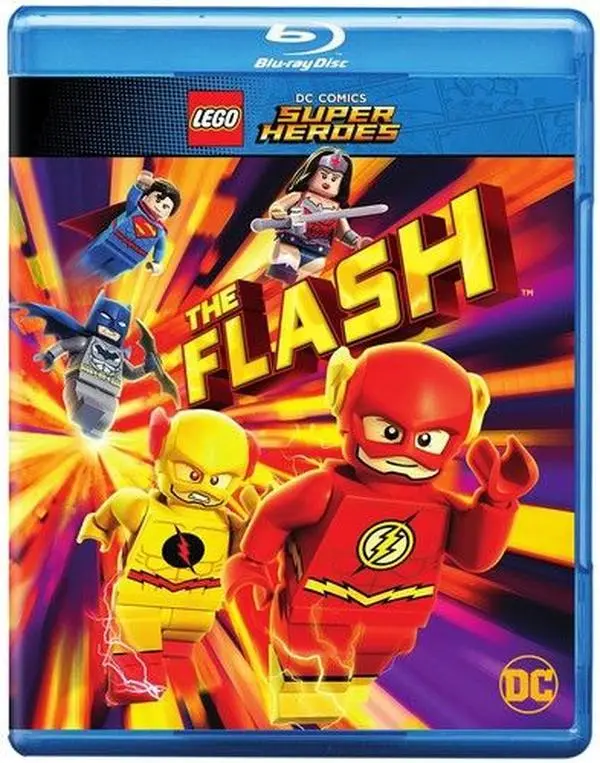 LEGO DC Super Heroes: The Flash - 2-Disc Blu-Ray Disc Set, Two Discs
