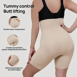 Womens Seamless Shaping Panties Tummy Control Underwear Slimming Shapewear Slip Shorts