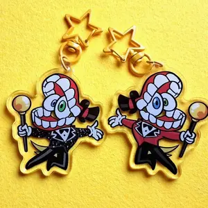 Caine Digital Circus Double-Sided Acrylic Charm