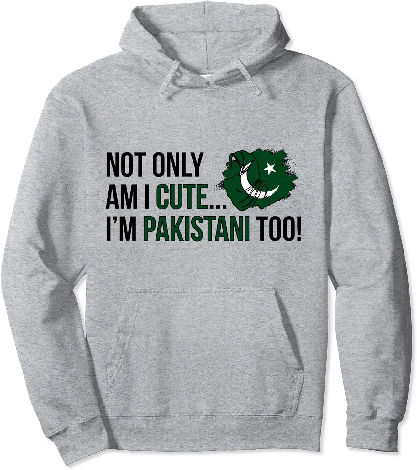 I'm Pakistani Pakistan Flag Proud Pakistani Roots Pullover Hoodie - Margaritahe Shop 32B0BSKQ7TG2