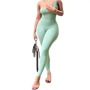 ON SALE! Fitted Jumpsuit green outfits
