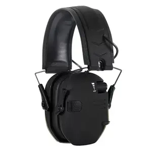 Head Mounted Electronic Hearing Protection Earmuffs Noise Reduction Sound Amplification for Shooting Hunting Gun Range