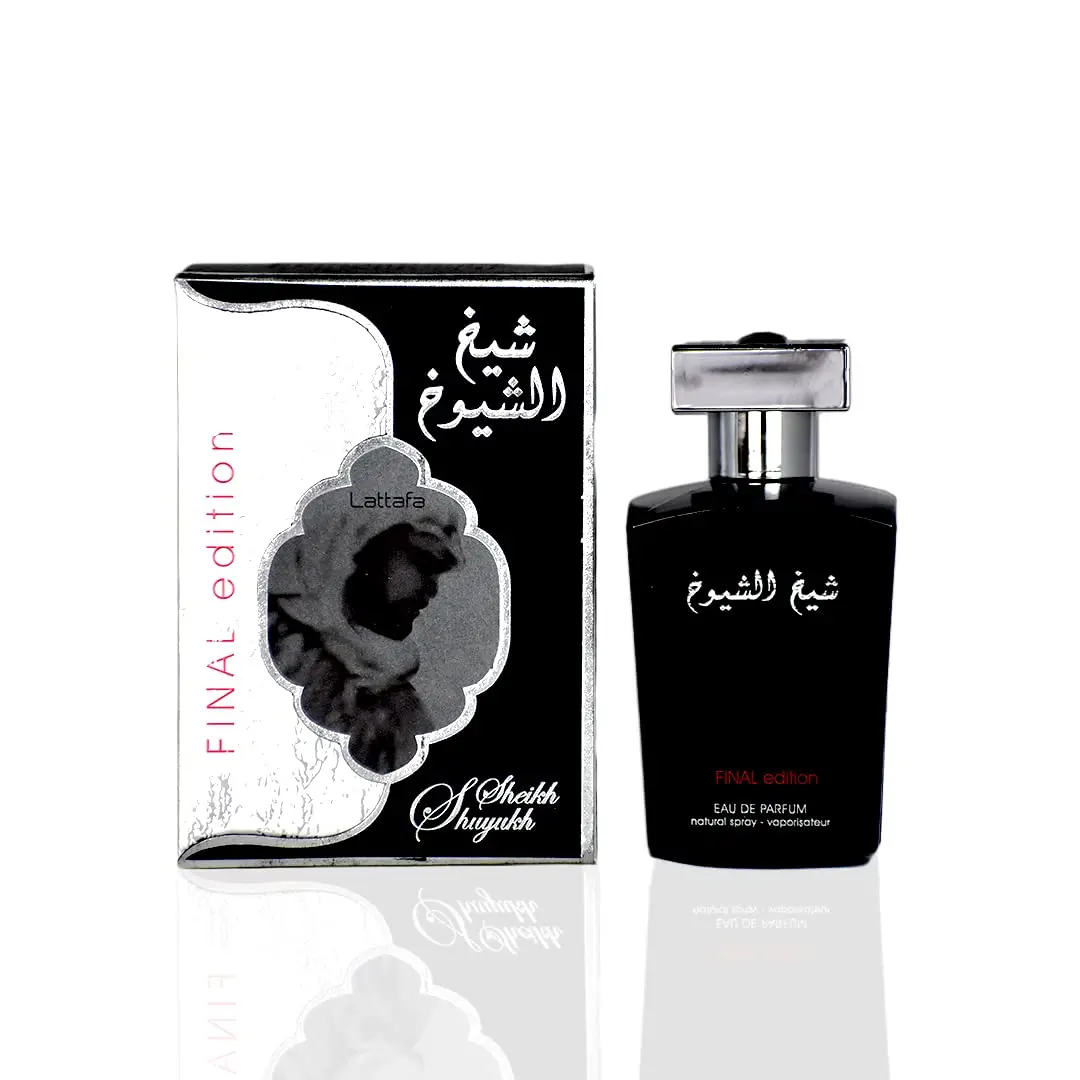 Lattafa Sheikh Al Shuyukh Final Edition Eau de Parfum Spray for Men, 3.4 Ounce