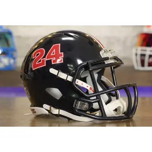 Florida Atlantic Owls Speed Mini Helmet - Navy