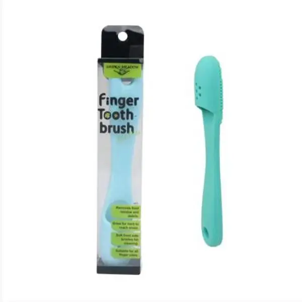 Yingte 2-Pack Dog & Cat Finger Toothbrush Kit - Food Grade Silicone, Soft Bristles for Teeth Cleaning & Plaque Removal - Safe, Non-Toxic Dental Care for Pets
