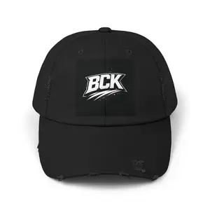 BCK Distressed Dad Cap — Vintage Athletic Baseball Hat