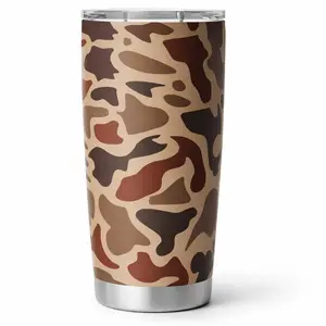 20-Oz. Tumbler with Magslider Lid - Wetlands Camo Drinkware Mug for Duck Hunters & Outdoor Enthusiasts