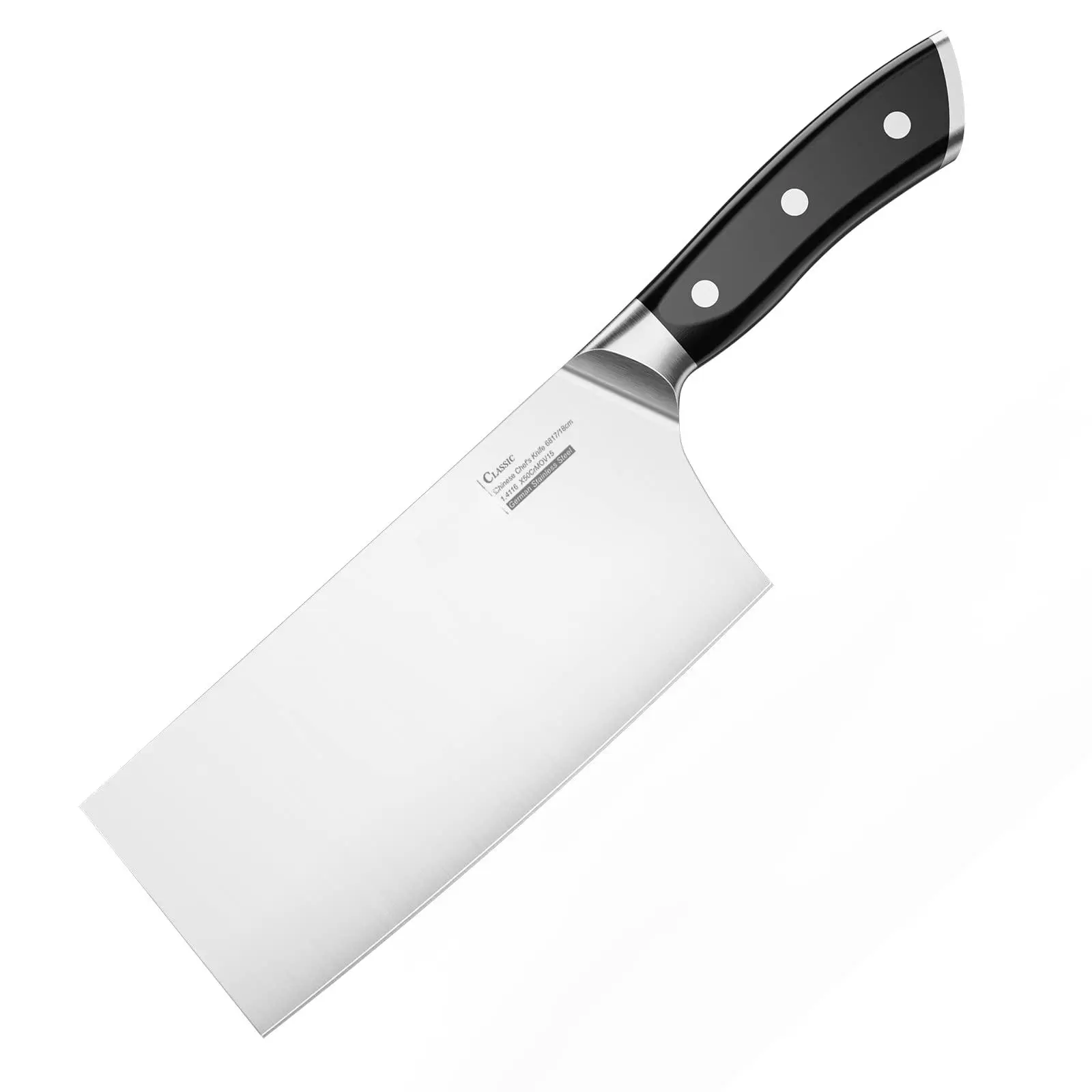 Cleaver 7 Inch  Chopping Steel & Abs-handle Meat For Vegetable Slicing