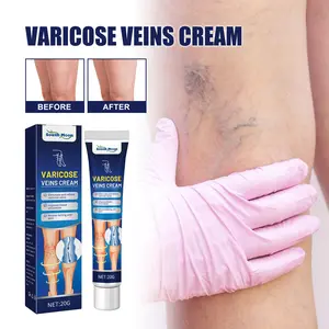 Leg Massage Cream with Angelica, Ginger & Pepper Extracts to Soothe Tired Legs, Hydrating Daily Body Care Moisturizer, 20g