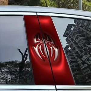 Spider Pattern Car Sticker, Windshield Sticker, Self Adhesive Waterproof Car Decal, Exterior Decoration Accessories for Car, Glass, Metal, Plastic, Ceramic, Wood Surface