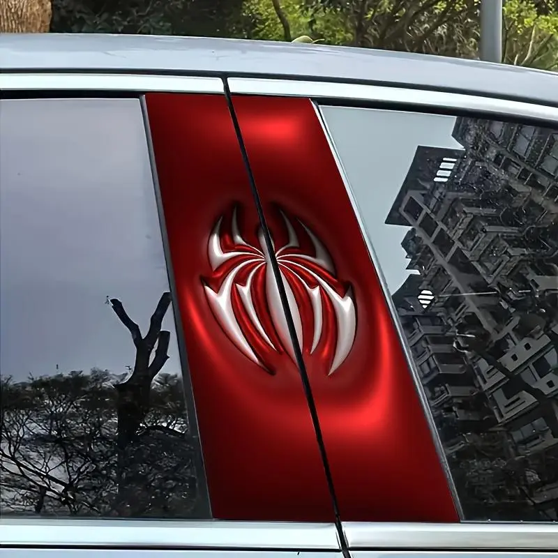 Spider Pattern Car Sticker, Windshield Sticker, Self Adhesive Waterproof Car Decal, Exterior Decoration Accessories for Car, Glass, Metal, Plastic, Ceramic, Wood Surface