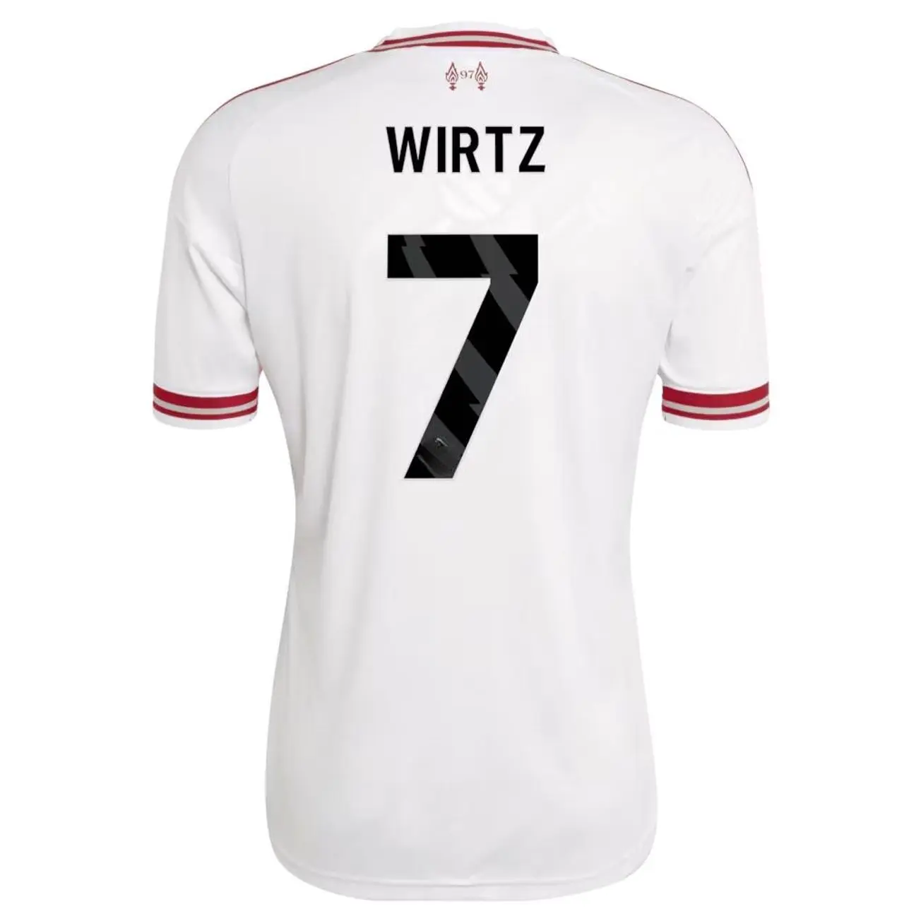 Unisex Soccer Shirt Wirtz 2025/26 Away Stadium Replica Jersey - Red Live