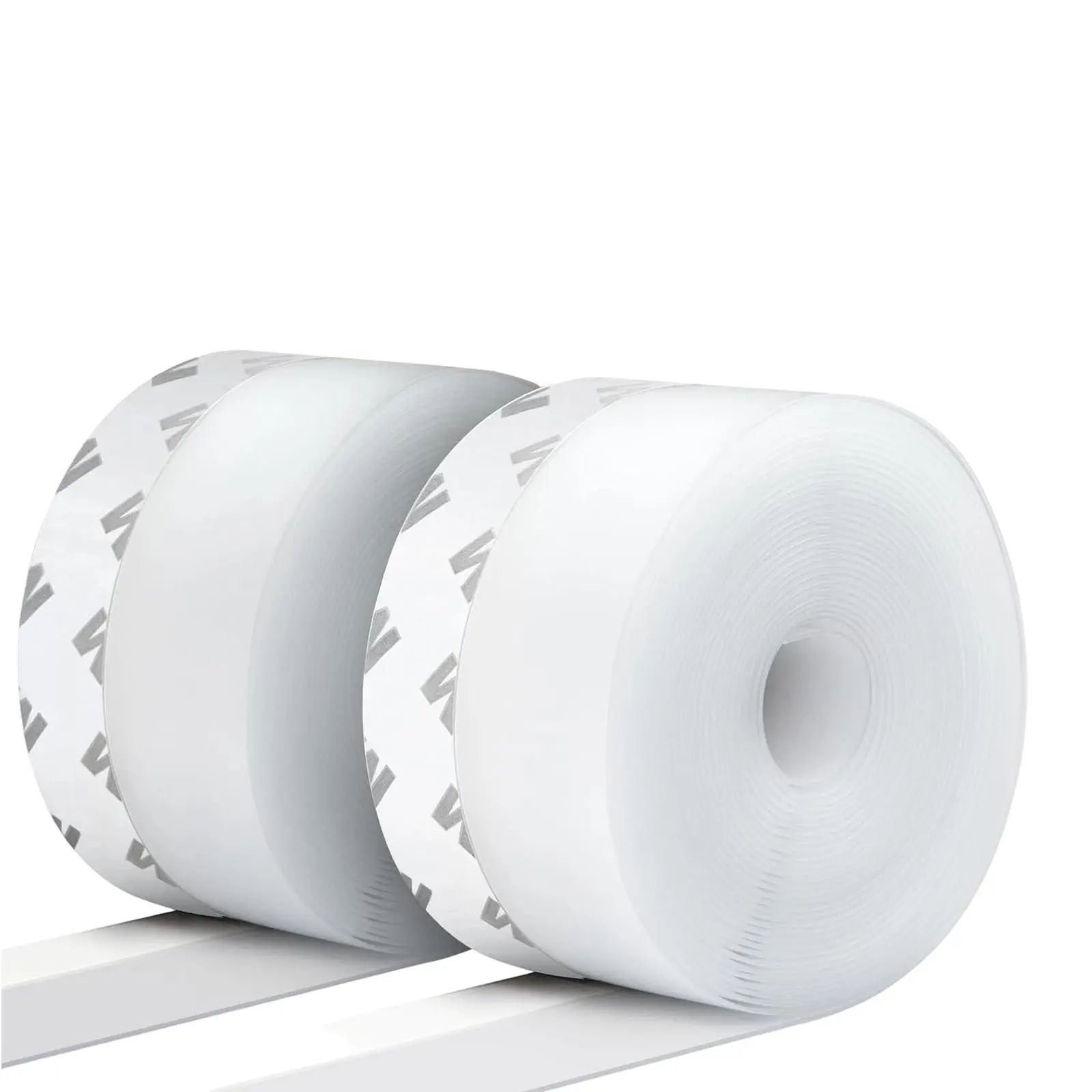 M-16.4Ft Door Weather Stripping, (1.38in Width) Weather Stripping Door Draft Stopper Adhesive Seal Strip Anti Draft Insulation Tape for Doors Windows and Shower Doors