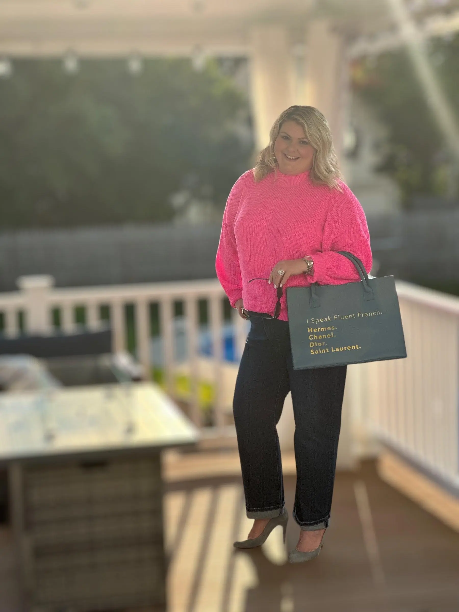 Pink Candy Sweater