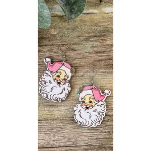 Adorable Santa Earrings