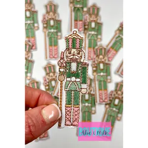 Christmas Nutcracker patch, vintage nutcracker, nutcracker patch, christmas patches