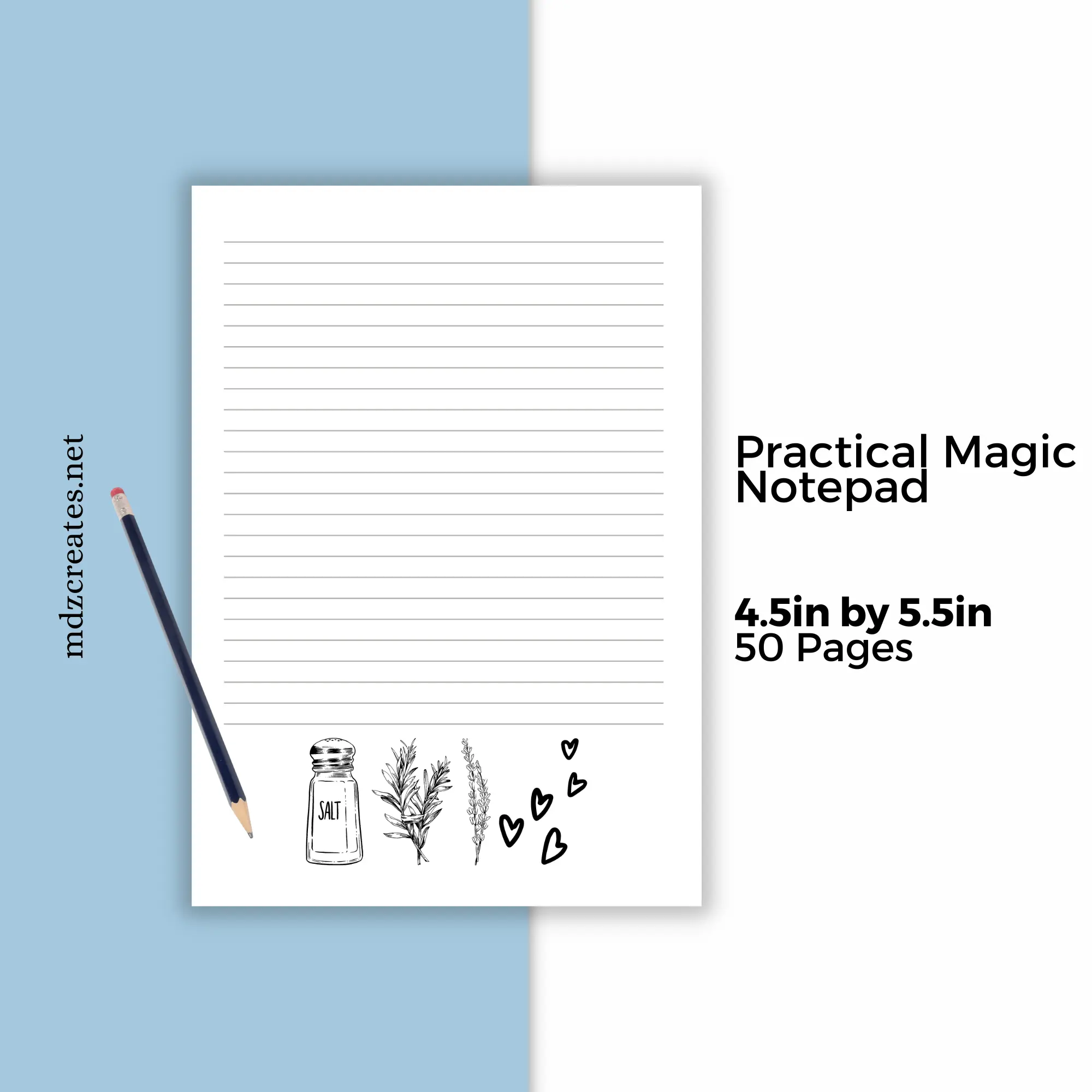 Practical Magic Notepad