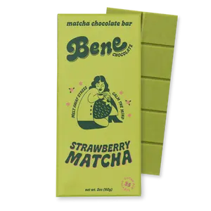 Strawberry Matcha Chocolate Bar: Less Stress + Better Focus (3-PACK)