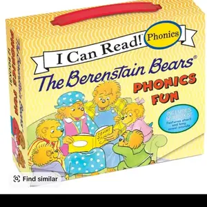 The Berenstain Bears 12-Book Phonics Fun!: Includes 12 Mini-Books Featuring Short and Long Vowel Sounds (I Can Read Phonics) by Mike Berenstain||Mike Berenstain [Paperback Book]