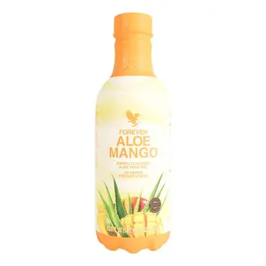 Forever Aloe Mango - 90.7% Pure Aloe Vera Gel with Cranberry & Apple Juice - Eco-Friendly, No Preservatives, 100% Recyclable PET Bottle - 16.9 Fl Oz - Beverage