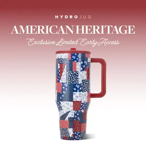 HydroJug Traveler | Leak-Proof Insulated Tumbler with Flip Straw & Cup Holder Fit Flasks Lid Drinkware