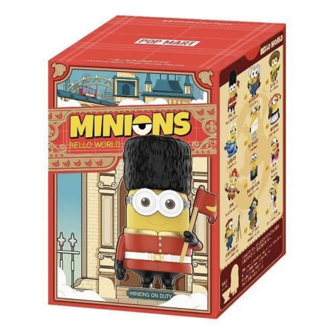 Pop Mart Minions BELLO WORLD Series Plush Pendant Blind Box