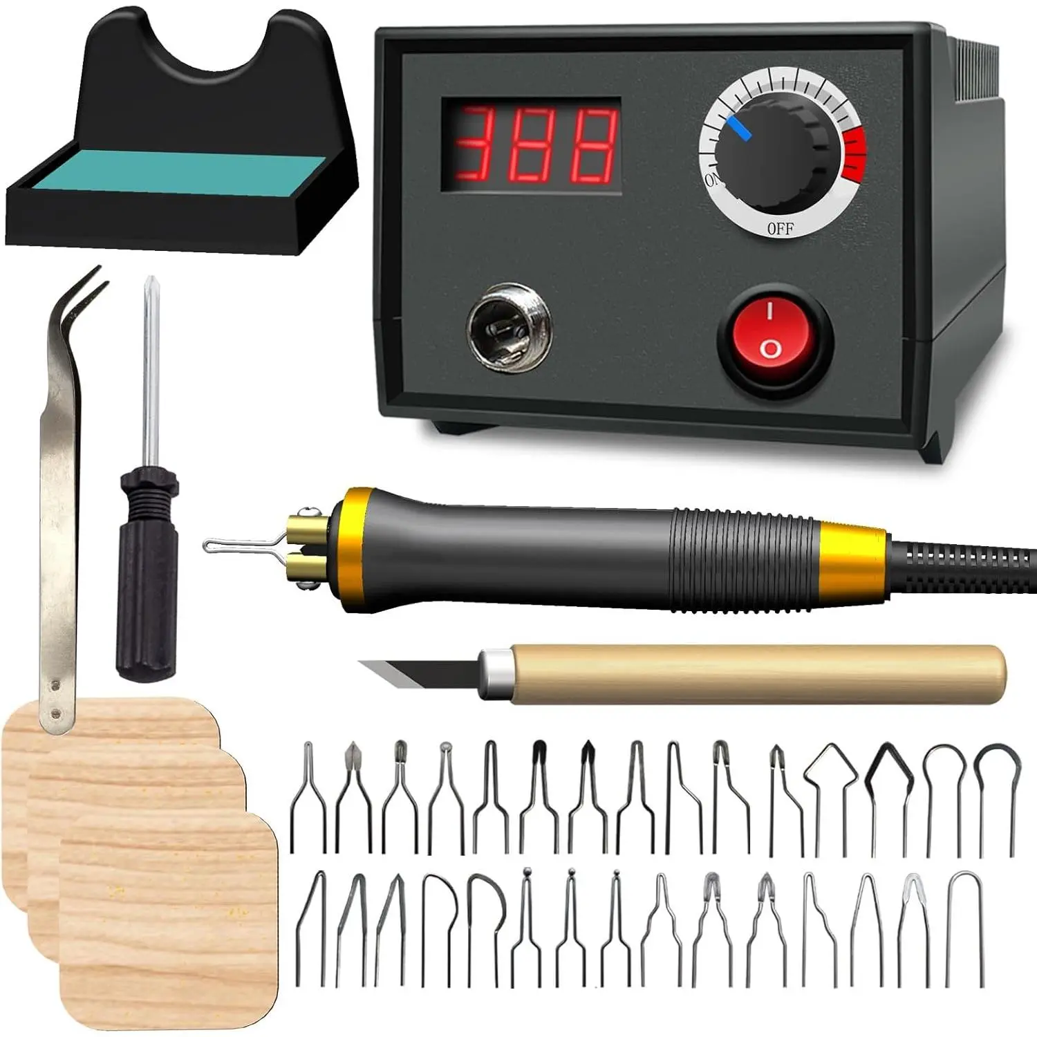 LH30-1   tool,  kit pen 25~750?,professional   kit,with digital  temperature adjustable temperature,1   pens, 30 pen tips(LH30-1A pen)