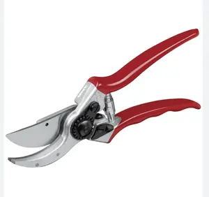 FELCO F-2 Garden Hand Pruner – Classic Manual Bypass Shears for Professional Precision Cutting, Red