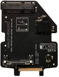 iFlash Sata mSata Adapter iPod 5G 6G 7G Video Classic 1x Solid State Drive SSD
