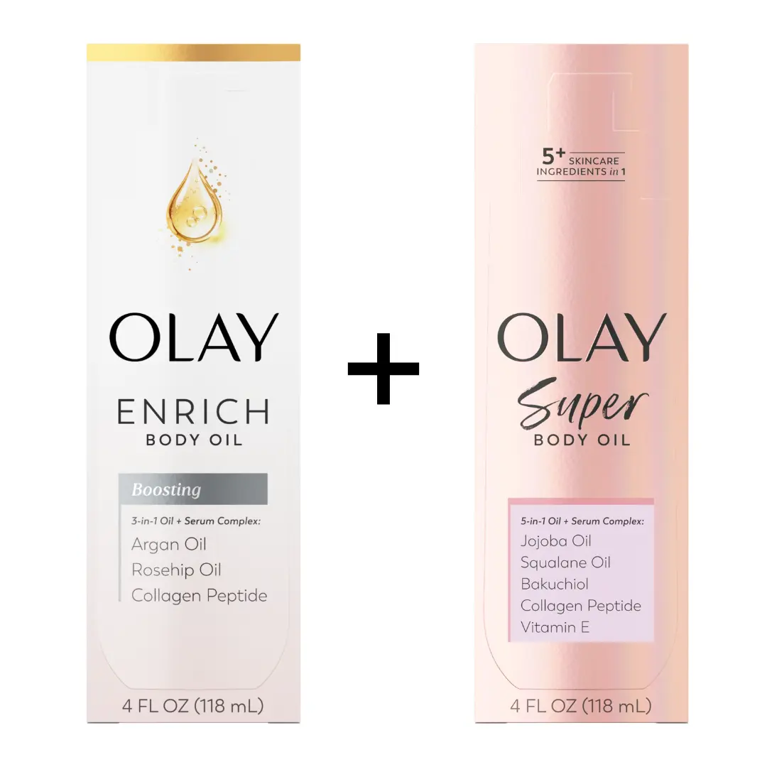 OLAY Body Oil Duo