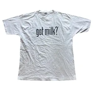 Vintage Y2K Got Milk Unisex White T-Shirt