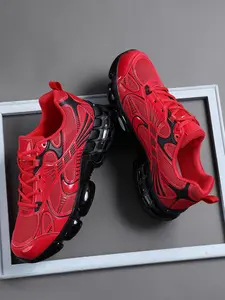 Men's Low-Top Training Shoes, Geometric Structure, Lightweight Sole, Durable Comfort, Ideal for Commuting, Urban Exploration, Casual Sports, Sporty Shoes