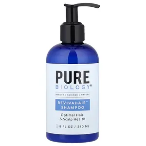 Pure Biology RevivaHair™ Shampoo, 8 fl oz (240 ml)