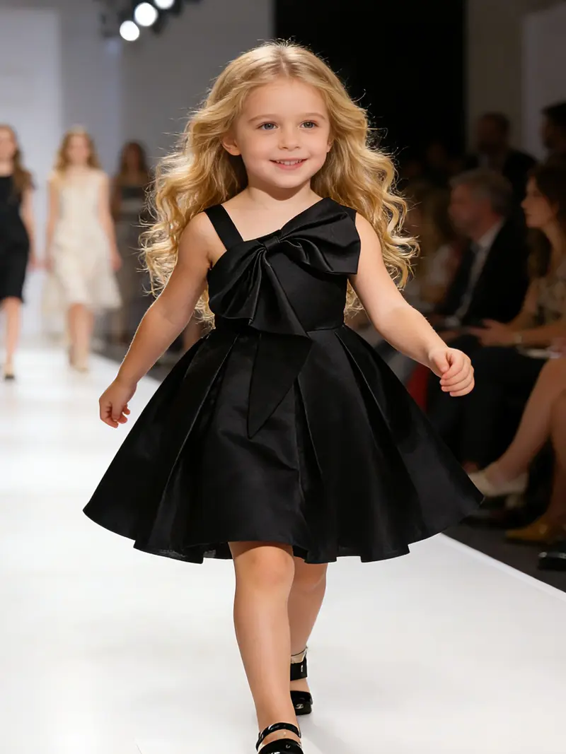 Party Wear Girls Black Cocktail Dress Black Flower Girl Dresses Flower Girl Dress For Less Party Wear Girls Black Cocktail Dress Black Flower Girl Dresses Flower Girl Dress For Less