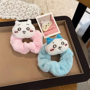 Chiikawa Plush Hair Bow Chiikawa Cartoon Hair Accessory Hair Tie Cute Gifts in Stock Nagano Hachiwera Usagi Chii