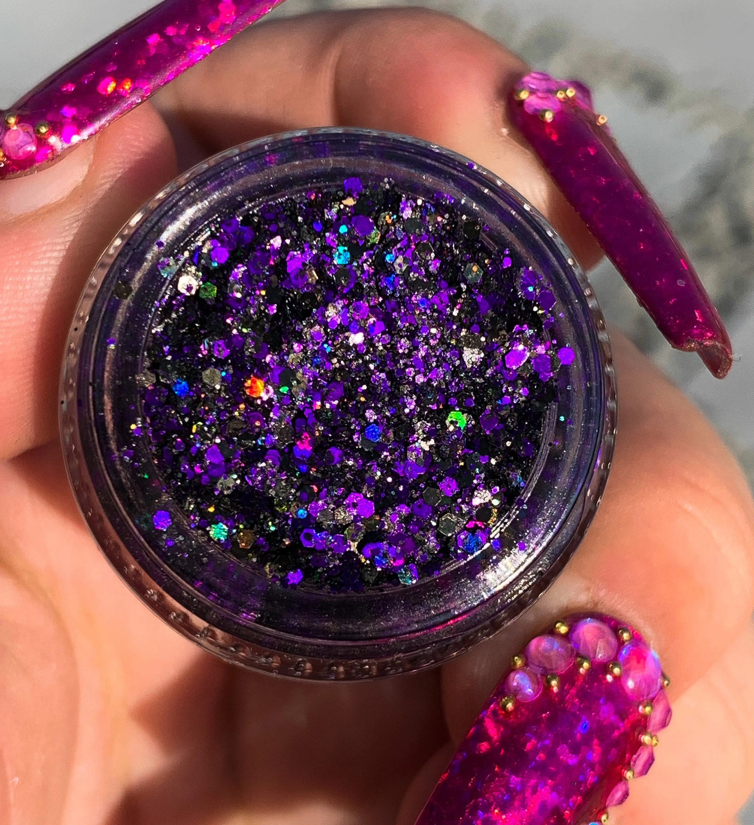 Beach Goth Glitter Gel - Slayfire Cosmetics Cosmetic Holographic Glitter