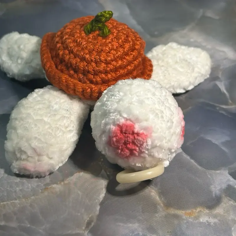 CROCHET TURTLE KEYCHAIN/BAG CHARM