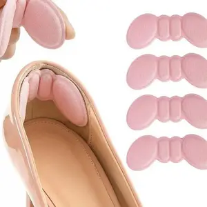 5 Pairs Heel Pads for Shoes: Heel Grips for Women Men - Heel Cushion Pads Heel Inserts for Shoe Too Big - Ultra Soothing Heel Protectors for Heel Pain Heel Slipping Blisters Friction