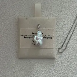 Large Baroque Pearl Necklace for All with Versatile Clasp Irregular Natural Formation