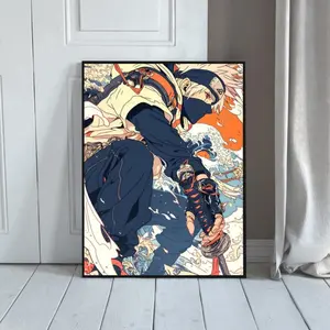 Kakashi Hatake Poster | Naruto Wall Art | Japanese Anime Poster | Ninja Print | Classic Matte Paper Anime Artwork | Gift for Otaku