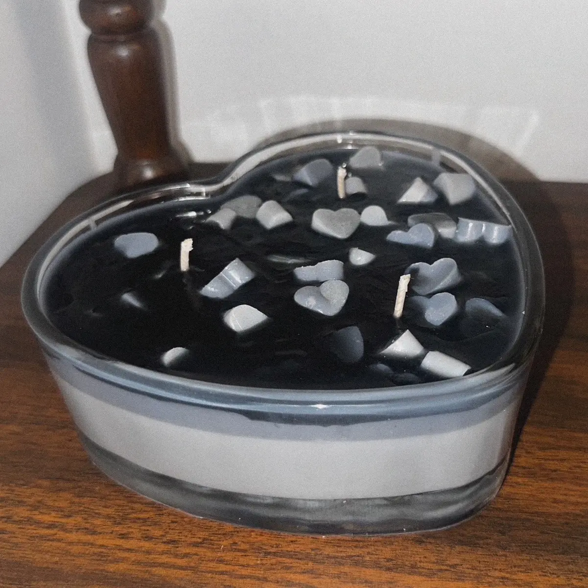 Black Heart Candle