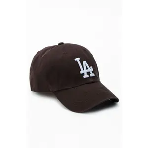 47 Brand Men's Brown LA Dodgers Strapback Dad Hat