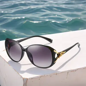 Women's Foxhead Fashion Glasses Gradient Color Oval Shape Lightweight Plastic Frame for Summer Fashion Accessories, Accessories, Casual Eyewear, Quality Eyewear