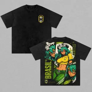 Vintage-Washed Nelliel Tu Odelschwanck Bleach TYBW Tee | Unisex Streetwear Anime Merch Nel Tu Shirt Gift for Anime & Bleach Fans
