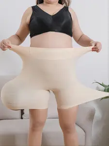 1 Count Women's High Elasticity Seamless Compression Shaping Bottoms, Soft Breathable Fabric Abdomen Smoothing & Butt Lifting Shaper Shorts, Comfortable Tight-Fitting Shapewear Panty for Ladies, Perfect for Training & Sports & Daily Wear