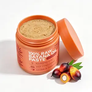 Lebanta 100% Raw Batana Oil Paste from Honduras 4 fl oz - Deep Conditioning Hair Mask for Growth, Strength & Split End Repair 120ml