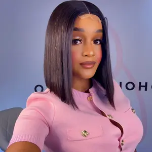 Oholehairco Winter Signature Raw Hair Bob Stylish Straight Bob for Women Natural Look Winter Seasonal Fit